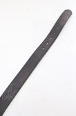 画像3: TORNADO MART / スクエアバックルベルト  ダークブラウン O-25-05-31-092-TO-0-YM-ZT344 (3)