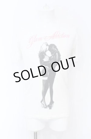 画像: CHARM CULT / GLAM ADDICTION　TWINS Tシャツ 1 ホワイト O-25-05-31-018-CH-ts-YM-ZT334