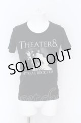画像: THEATER8 / MY REAL ROCK STAR　Tシャツ S ブラック O-25-05-31-024-Th-ts-YM-OS