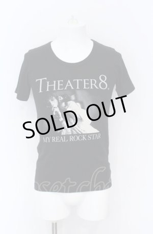 画像: THEATER8 / MY REAL ROCK STAR　Tシャツ S ブラック O-25-05-31-024-Th-ts-YM-OS