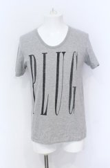 画像: en / PLUG LESS Tシャツ  グレー O-25-05-31-025-EN-ts-YM-ZT333