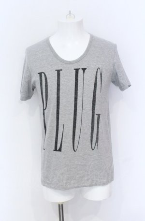 画像: en / PLUG LESS Tシャツ  グレー O-25-05-31-025-EN-ts-YM-OS