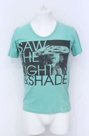 画像: en / 15TH SAW THE LIGHT ＆ SHADE 清春 Tシャツ  グリーン O-25-05-31-027-EN-ts-YM-OS