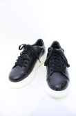 画像1: NIL DUE / NIL UN TOKYO / MONO LEATHER SNEAKER スニーカー L（26-26.5） ブラック O-25-05-31-123-NI-sho-YM-OS (1)