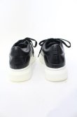 画像5: NIL DUE / NIL UN TOKYO / MONO LEATHER SNEAKER スニーカー L（26-26.5） ブラック O-25-05-31-123-NI-sho-YM-OS (5)
