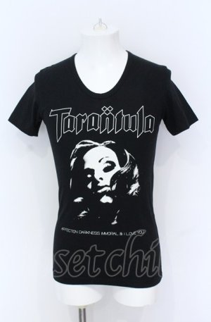画像: en / Tarantula Tシャツ  ブラック O-25-05-31-030-EN-ts-YM-OS