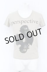画像: en / perspective Tシャツ  ベージュ O-25-05-31-032-EN-ts-YM-ZT334