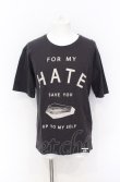 画像1: Moonage Devilment / FOR MY HATE Tシャツ  ダークブラウン O-25-05-31-034-Mo-ts-YM-ZT334 (1)