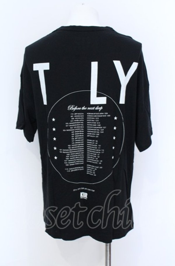 画像2: KUROYUME / 2014-2015 OUR LAST LONG TOUR Tシャツ S ブラック O-25-05-31-035-KU-ts-YM-OS (2)