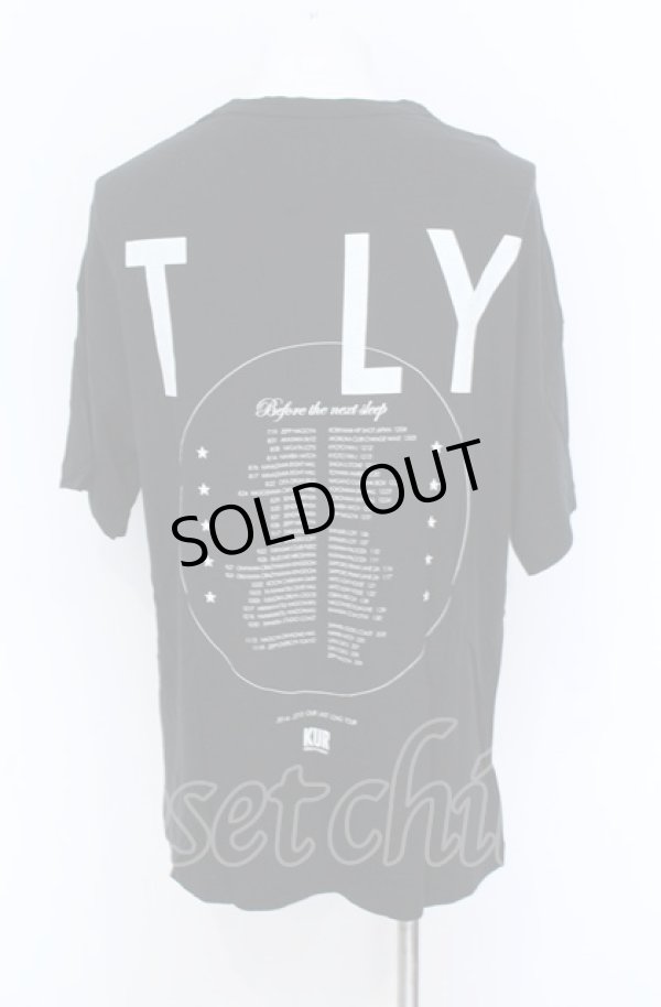 画像2: KUROYUME / 2014-2015 OUR LAST LONG TOUR Tシャツ S ブラック O-25-05-31-035-KU-ts-YM-ZT334 (2)