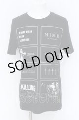画像: Moonage Devilment / THE BLACK EYES OF DREAMLESS DEATHMASK Tシャツ M ブラック O-25-05-31-037-Mo-ts-YM-ZT334