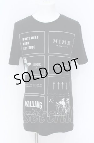 画像: Moonage Devilment / THE BLACK EYES OF DREAMLESS DEATHMASK Tシャツ M ブラック O-25-05-31-037-Mo-ts-YM-ZT334