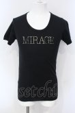 画像1: FUGA / MIRAGEプリントTシャツ 46 ブラック O-25-06-03-009-FU-ts-YM-OS (1)