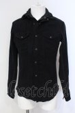 画像1: CIVARIZE / Illegal レイヤードシャツ 44 ブラック O-25-06-03-013-CI-sh-YM-ZT333 (1)