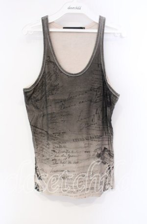 画像: FUGA / ヴィンテージレタータンクトップ 44 グレー系 O-25-08-24-019-FU-ts-YM-OS