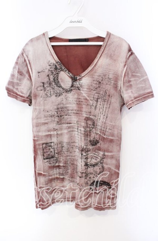 画像1: FUGA / ヴィンテージレターTシャツ 44 レンガ O-25-08-24-020-FU-ts-YM-OS (1)