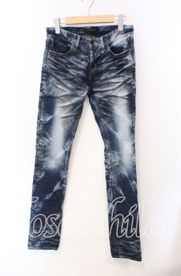 画像1: CIVARIZE / Flashハードブリーチスキニーデニムパンツ 42 インディゴ O-25-08-24-028-CI-pa-YM-OS (1)