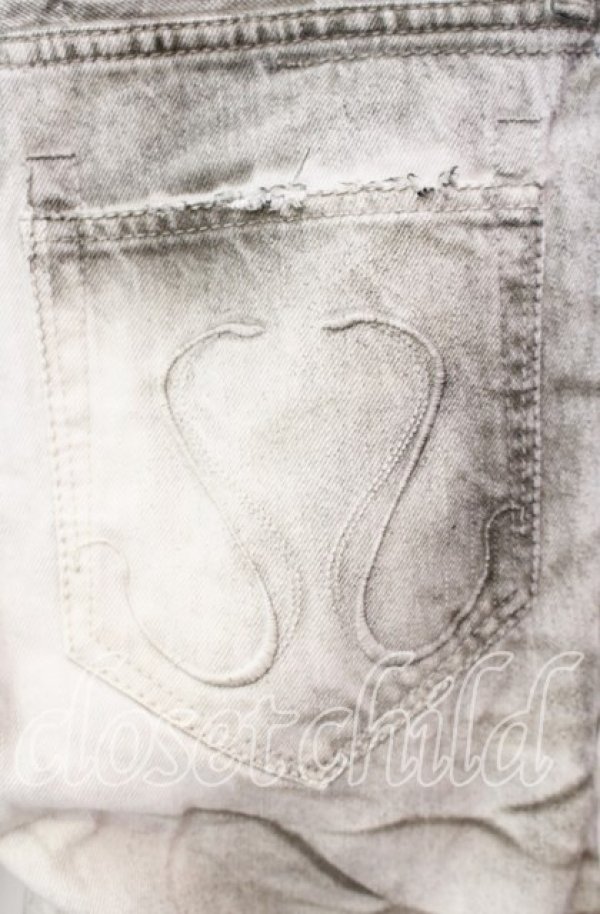 画像3: CIVARIZE / 顔料染めヒゲデニムパンツ 42 ホワイト O-25-08-24-030-CI-pa-YM-OS (3)