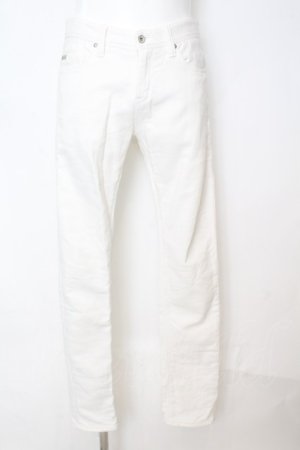 画像: LUDI / WIRTSCHAFT ジョグデニムパンツ S ホワイト O-25-09-04-027-BE-pa-YM-OS
