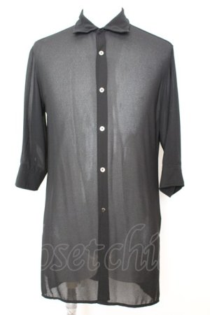 画像: CIVARIZE / Zenith シフォンシャツ F ブラック O-25-09-06-027-CI-sh-YM-OS