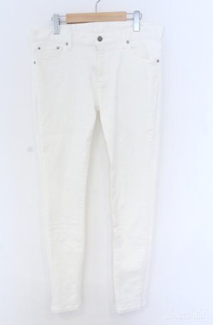 画像: TORNADO MART / ホワイトシェービングシューカットデニムパンツ XXL ホワイト O-25-09-08-022-TO-pa-YM-OS