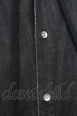 画像3: NO ID. BLACK / フーデッドデニムロングシャツ 1 ブラック O-25-09-16-039-NO-sh-YM-OS (3)
