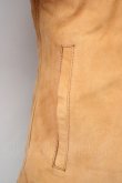 画像5: 【SALE】NO ID. / ジャケット.ラムヌバックレザーZIPブルゾン T-23-10-13-004-NO-ja-YM-ZT388 (5)