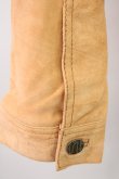画像6: 【SALE】NO ID. / ジャケット.ラムヌバックレザーZIPブルゾン T-23-10-13-004-NO-ja-YM-ZT388 (6)