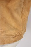 画像8: 【SALE】NO ID. / ジャケット.ラムヌバックレザーZIPブルゾン T-23-10-13-004-NO-ja-YM-ZT388 (8)