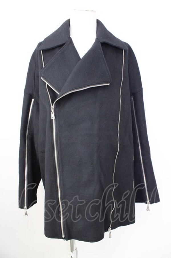 画像1: ACUOD by CHANU / コート.WOOL COAT F ブラック T-24-01-26-010-AC-ou-YM-ZT-M108 (1)