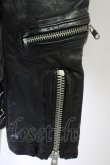 画像7: 【WINTERセール】FUGA / ジャケット.EXISTENCIA ラムレザーダブルライダース'16AW 46 ブラック T-24-03-06-016-FU-ja-YM-ZT-ML029 (7)