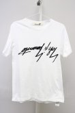 画像1: Ground Y / リバースロゴTシャツ 3 ホワイト T-24-04-23-013-Gr-ts-YM-ZT199 (1)