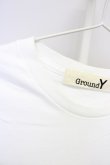 画像3: Ground Y / リバースロゴTシャツ 3 ホワイト T-24-04-23-013-Gr-ts-YM-ZT199 (3)