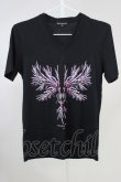 画像1: BLACK VARIA / ツインスカルプリントTシャツ M ブラック T-24-05-15-003-BL-ts-YM-ZT408 (1)