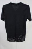 画像2: BLACK VARIA / ツインスカルプリントTシャツ M ブラック T-24-05-15-003-BL-ts-YM-ZT408 (2)