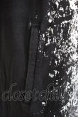 画像6: CIVARIZE / Foray 2nd 総柄デザイン5分袖’17SS 46 ブラックｘホワイト T-24-08-02-027-CI-to-YM-ZT (6)