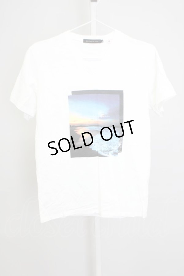 画像1: GOSTAR DE FUGA / Never ending dream Tシャツ’19SS 44 ホワイト T-24-08-02-008-GO-ts-YM-ZT315 (1)
