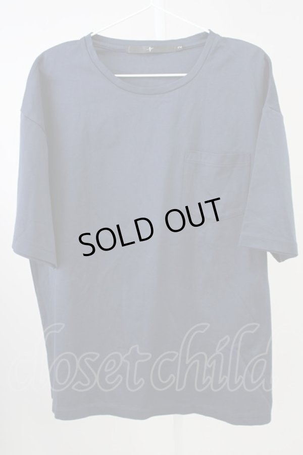 画像1: NO ID. / CパールヴァティシルケットスムースBIG-Tシャツ 2 ネイビー T-24-08-08-019-NO-ts-YM-ZT015 (1)