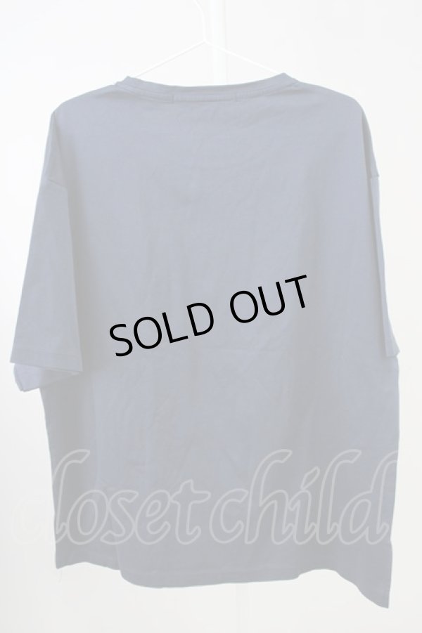 画像2: NO ID. / CパールヴァティシルケットスムースBIG-Tシャツ 2 ネイビー T-24-08-08-019-NO-ts-YM-ZT015 (2)