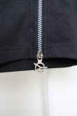 画像5: 【WINTERセール】OY / ジップデザインTシャツ  ブラック T-24-09-11-020-OY-ts-YM-ZT073 (5)