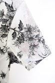 画像4: 【WINTERセール】TORNADO MART / 掠れ花柄半袖シャツ M グレー T-24-09-11-027-TO-sh-YM-ZT075 (4)