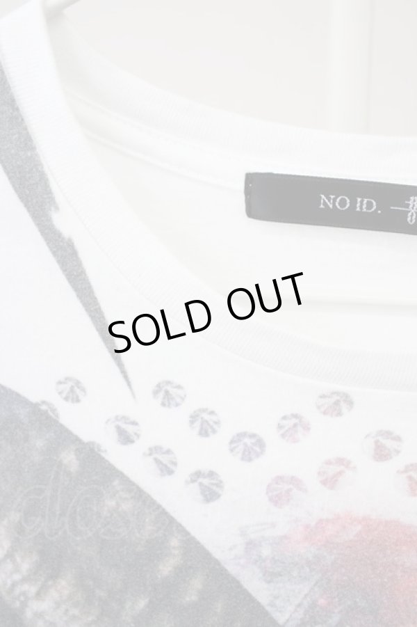 画像3: NO ID. BLACK / グラフィックTEE Tシャツ 1 ホワイト T-24-09-13-008-NO-sh-YM-ZT190 (3)