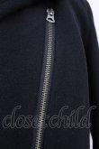画像5: CIVARIZE / Infection衿ゴートレザーライダースコート 46 ブラック T-24-11-08-014-CI-ou-YM-ZT-M002 (5)