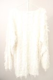 画像2: CIVARIZE / バイカラーフェザーヤーンニットプルオーバー F ホワイト T-24-12-24-001-CI-to-YM-ZT (2)