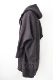 画像3: TORNADO MART / バルキーヤーンドルマンフーデッドカーディガン M ブラック T-24-12-24-009-TO-ou-YM-ZT236 (3)