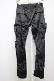 画像2: CIVARIZE / Hooliganサテンカーゴパンツ 46 ブラック T-25-01-15-028-CI-pa-YM-ZT251 (2)