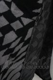 画像6: CIVARIZE / Mirror ジオメトリックニットガウンカーディガン 44 ブラックｘグレー T-25-02-05-015-CI-to-YM-ZT091 (6)