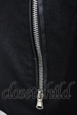 画像8: JOHNNY WOLF / パーカー.JOHNNY STAR-LEATHER LOOK　ライダース ビッグフード 1 ブラック T-25-04-22-002-JO-to-YM-ZT (8)