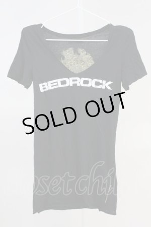 画像: IFSIXWASNINE / BEDROCK-6/LSC Tシャツ 0（レディース） ブラック T-25-06-19-022-IF-ts-YM-ZT