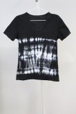 画像1: FUGA / Industry ムラ染め加工 Tシャツ 44 ブラック T-25-06-19-023-FU-ts-YM-ZT (1)